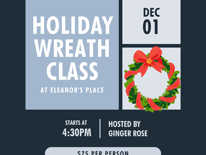 Holiday Wreath Making Event